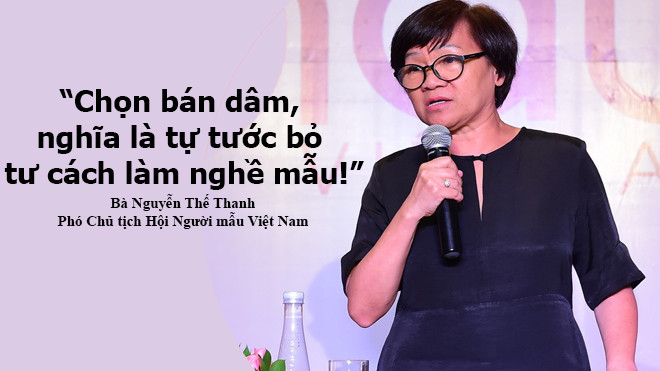 Phó Chủ tịch Hội Người mẫu Việt Nam: 'Chọn bán dâm, nghĩa là tự tước bỏ tư cách làm nghề mẫu!' Ảnh 2