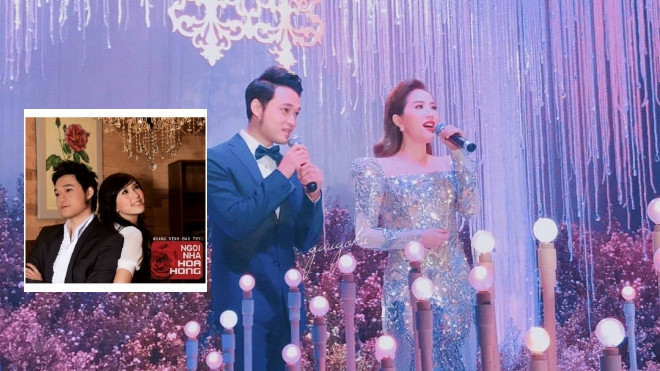 Bảo Thy tái hợp ngọt ngào 'Ngôi nhà hoa hồng' với Quang Vinh tại đám cưới anh trai Ảnh 2