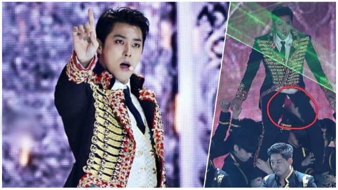 Yunho lên tiếng về sự cố rách quần: 'Nhiều người cho rằng đó là chiêu trò' Ảnh 2