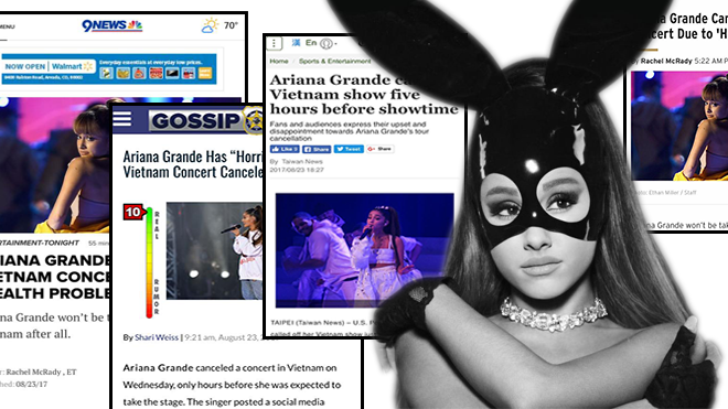 Báo quốc tế tiết lộ căn bệnh khiến Ariana huỷ show tại Việt Nam: Mất giọng do cảm cúm nghiêm trọng! Ảnh 2