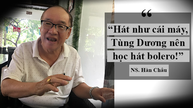 Nhạc sĩ Hàn Châu: 'Hát như cái máy, Tùng Dương nên học hát bolero!' Ảnh 2