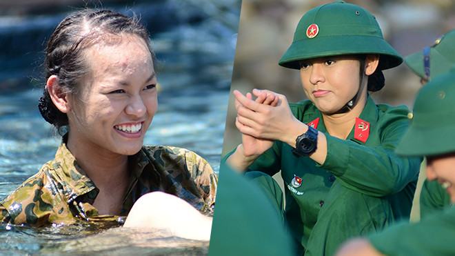 Xuất hiện hình ảnh Mai Ngô với cặp chân mày 'thoắt ẩn thoắt hiện' tại Sao nhập ngũ phiên bản nữ Ảnh 2