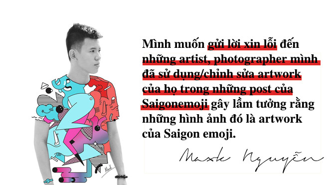 Sau 2 ngày im lặng, Maxk Nguyễn đã chính thức lên tiếng xin lỗi và xin phép xoá ảnh Ảnh 2