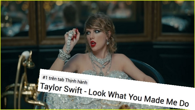 'Bom tấn' của Taylor Swift là MV quốc tế đầu tiên dẫn đầu top thịnh hành Việt Nam Ảnh 2