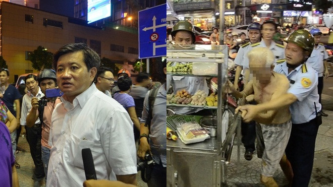 Ông Đoàn Ngọc Hải nói gì về clip 'giành giật xe hàng rong với cụ ông 80 tuổi'? Ảnh 2