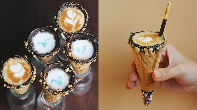 Lễ này, thử thưởng thức cà phê kiểu mới cho kịp trào lưu 'Coffee in a cone' của thế giới Ảnh 2