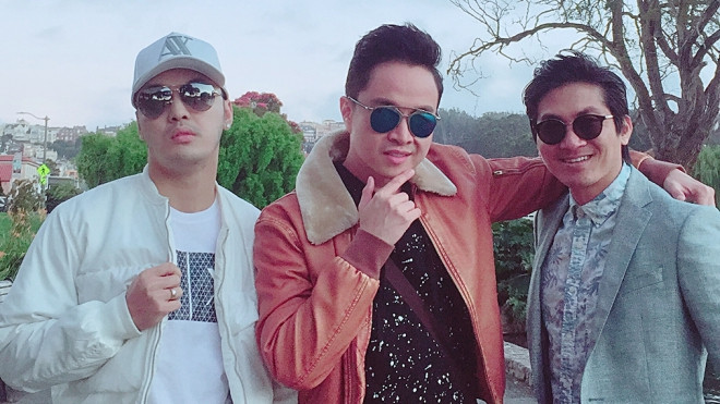 Ưng Hoàng Phúc bất ngờ hội ngộ nhóm 1088 khi lưu diễn Mỹ cùng vợ Ảnh 2