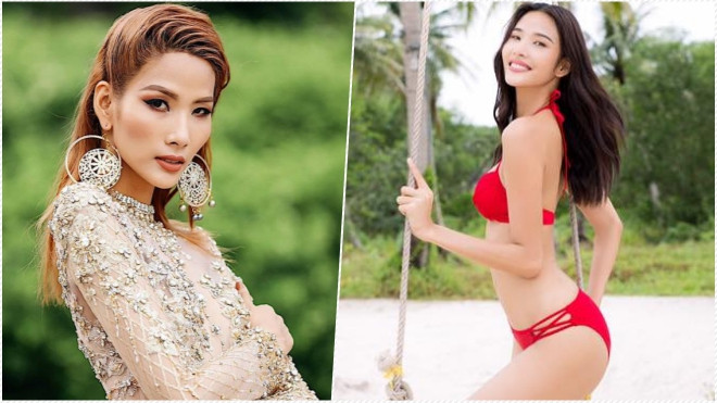 Sau tất cả, 'tiến sĩ văn học' Hoàng Thùy quyết tâm mang ca dao tục ngữ đến Hoa hậu Hoàn vũ Việt Nam 2017 Ảnh 2