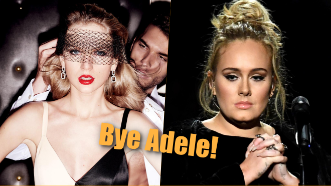 Adele một lần nữa 'ngả mũ' chào thua khi Taylor Swift tiếp tục lập kỉ lục mới Ảnh 2