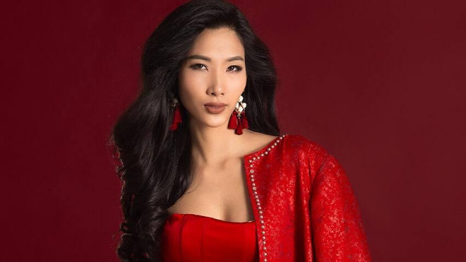 Mặc ý kiến trái chiều, Hoàng Thùy nhanh chóng dẫn đầu bình chọn tại Hoa hậu Hoàn vũ Việt Nam 2017 Ảnh 2