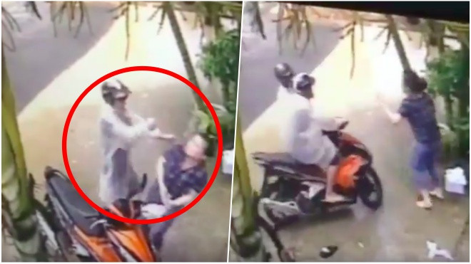 Đi giao cafe, cô gái bị đấm thẳng vào mặt cướp xe trắng trợn giữa ban ngày ở Sài Gòn Ảnh 2