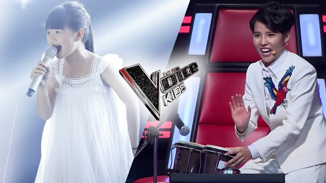 Soobin 'cạn lời', Vũ Cát Tường trổ tài đánh trống thuyết phục 'Adele nhí' Dương Ngọc Ánh Ảnh 2