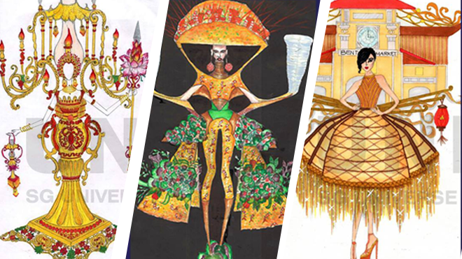 Ngoài những bộ cánh lộng lẫy, cuộc thi Thiết kế quốc phục cho Miss Universe còn có những tác phẩm thực sự khó hiểu! Ảnh 2