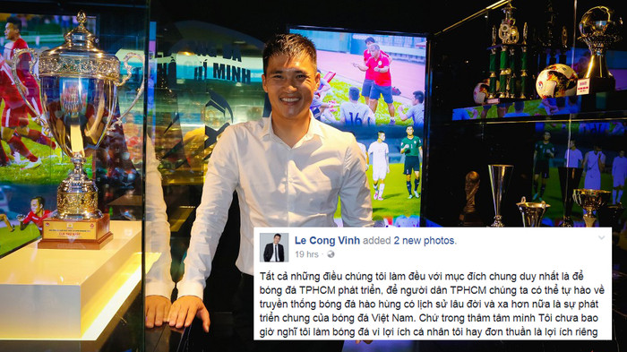 Phòng truyền thống bị 'ném đá', Công Vinh nói lời 'gan ruột' gửi tới fan Ảnh 2