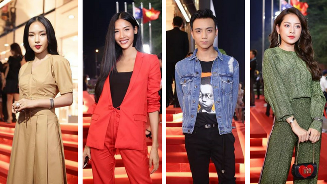 Dàn sao Việt xúng xính váy áo tề tựu sự kiện ngày H&M chào làng: Hoàng Thùy đỏ rực, Soobin chất lừ Ảnh 2