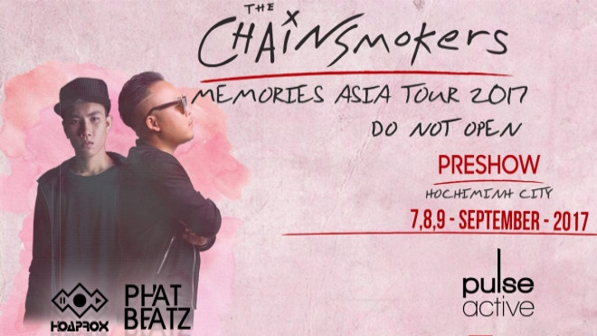 Quán quân The Remix - Hoaprox sẽ mở màn tour thế giới của The Chainsmokers tại HCM Ảnh 2