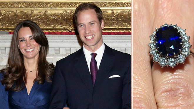 Trang sức - Cách Hoàng tử William kể câu chuyện tình của mình và vợ! Ảnh 2
