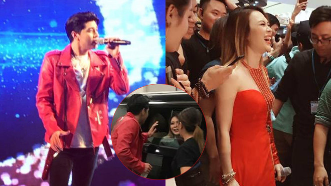 Khoảnh khắc đẹp Vbiz: Noo Phước Thịnh xuống xe, lễ phép chào Mỹ Tâm Ảnh 2