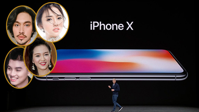 Thiên Nga The Face - Đinh Hương cùng dàn sao Việt 'mê tít' iPhone X Ảnh 2