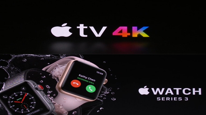 Apple trình làng Apple Watch Series 3 và Apple TV (2017) bên cạnh bộ ba iPhone mới Ảnh 2