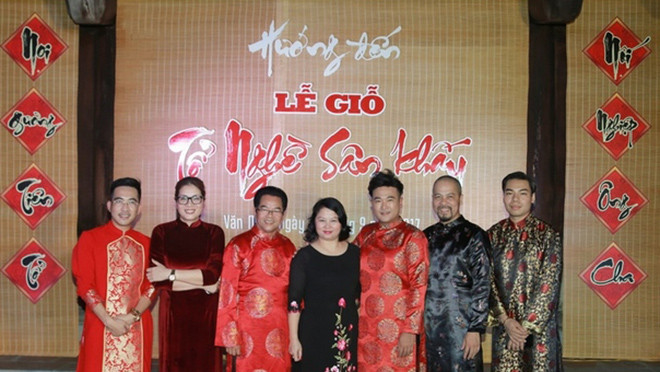 Vinh danh nhiều nghệ sĩ nhân dịp giỗ Tổ nghề sân khấu 2017 Ảnh 2