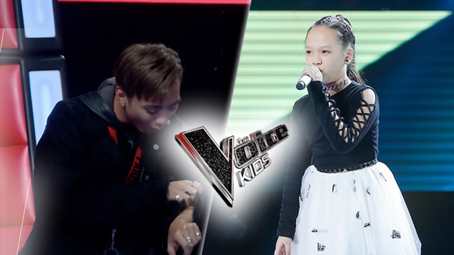 Soobin Hoàng Sơn sởn da gà trước cách 'uống trà' quá máu lửa của giọng ca nhí Hoài Ngọc Ảnh 2