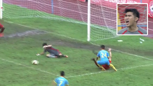 'Người đóng thế' Đặng Văn Lâm tỏa sáng giúp Hải Phòng thắng đậm trên sân nhà Ảnh 2