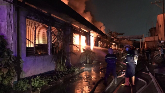 TP HCM: Cháy lớn ở Khu công nghiệp Tân Bình Ảnh 2