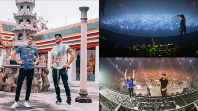 Sau Việt Nam, The Chainsmokers đã bùng nổ như thế nào ở điểm dừng chân tiếp theo? Ảnh 2