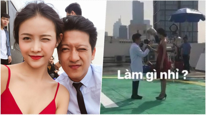 Mặc scandal bị tố say xỉn gây tai nạn giao thông, Trường Giang vui vẻ đi quay phim cùng Trương Mỹ Nhân Ảnh 2