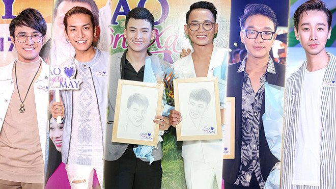 Mặc mưa bão, dàn sao vẫn đến ủng hộ phim đam mỹ 'Tao không xa mày' Ảnh 2