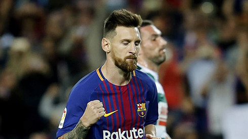 Lionel Messi ghi 4 bàn giúp Barcelona thắng 6 sao Ảnh 2