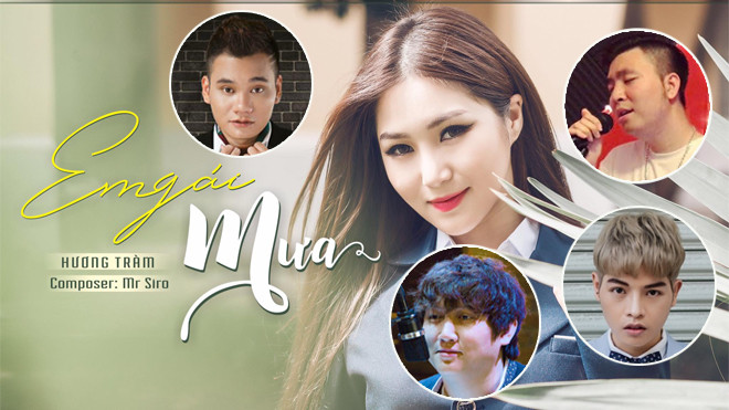 Bạn đã nghe 'thất tình ca' Em Gái Mưa của Hương Tràm do dàn sao Việt cùng hòa giọng? Ảnh 2