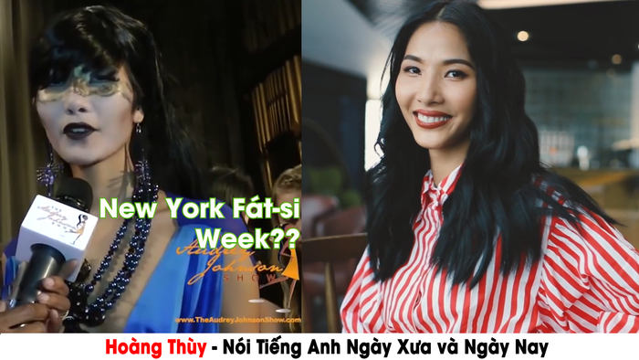 Clip so sánh khả năng nói tiếng Anh của Hoàng Thùy xưa và nay Ảnh 2