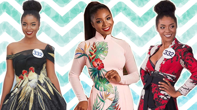 Khám phá gout thời trang của Huỳnh Tiên - cô gái hot nhất cuộc thi HHHV Việt Nam 2017! Ảnh 2