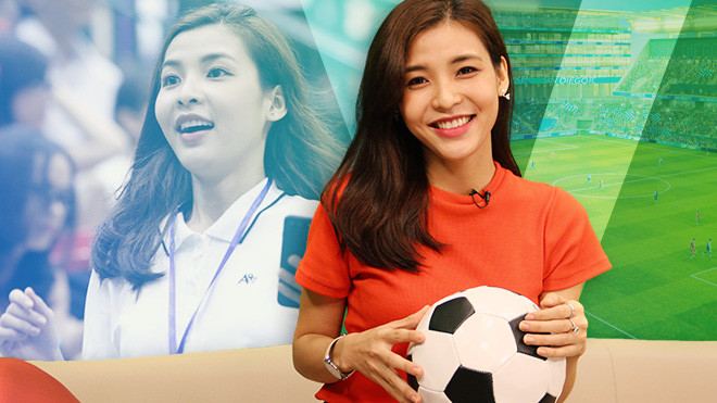 Gặp cô nàng MC thể thao gây sốt ở sân bóng rổ Ảnh 2