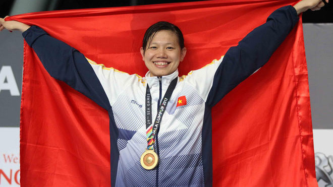 Ánh Viên giành HCV và phá kỷ lục giải châu Á 2017 Ảnh 2