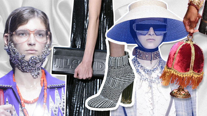 Điểm danh loạt phụ kiện 'hot' nhất sàn diễn Milan fashion week Spring Summer 2018 Ảnh 2