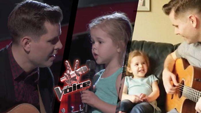 'Bố con triệu view' Dave Crosby - Clarie chiếm trọn spotlight đêm mở màn The Voice US Ảnh 2