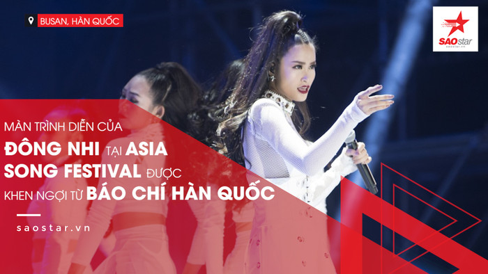 Màn trình diễn của Đông Nhi tại Asia Song Festival được khen ngợi từ báo chí Hàn Quốc Ảnh 2