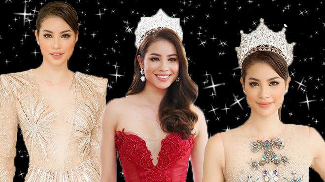 Phạm Hương và loạt khoảnh khắc 'hớp hồn' fan tại Miss Universe Vietnam 2017 Ảnh 2