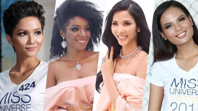 Không ngoài kỳ vọng, 'thánh ca dao' Hoàng Thùy giành vé vào bán kết Hoa hậu Hoàn vũ Việt Nam 2017 Ảnh 2