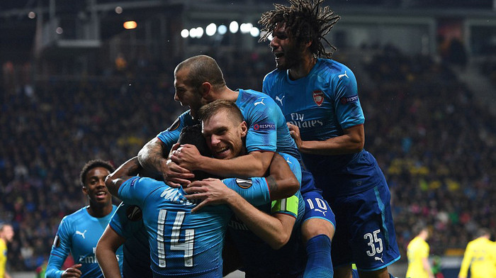 Hủy diệt BATE Borisov, 'chú Tư' Arsenal độc chiếm ngôi đầu bảng H Ảnh 2