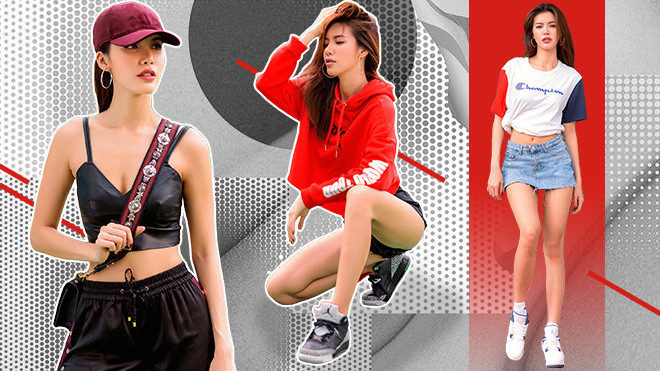 'Nữ hoàng sporty-chic' Minh Tú chọn Nike Air Jordan, chối từ giày cao gót khi diện style đời thường Ảnh 2