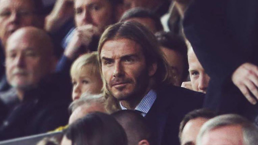 'Lãng tử tóc dài' David Beckham xuất hiện trên khán đài 'Nhà hát những giấc mơ' Ảnh 2