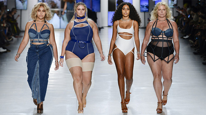 2017 rồi! Người mẫu quá khổ có thể an tâm 'bốc lửa' trong thiết kế áo tắm của Chromat Ảnh 2