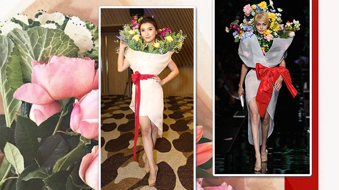 Đạo thiết kế của Moschino, Tiêu Châu Như Quỳnh bị tín đồ Việt gọi là 'Bó hoa kém sắc di động' Ảnh 2