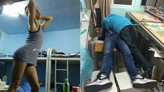 Chống chỉ định người có đầu óc đen tối khi xem loạt ảnh ở kí túc xá nam này Ảnh 2