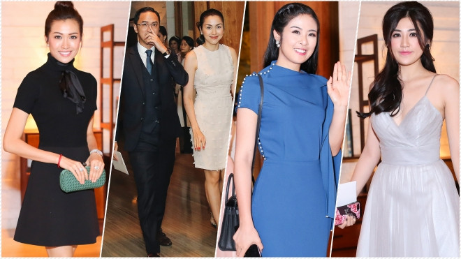 Vợ chồng Hà Tăng cùng dàn sao Việt xúng xính váy áo đến mừng đám cưới của Hoa hậu Đặng Thu Thảo Ảnh 2