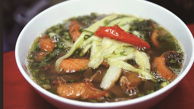 Thơm giòn bún cá, bánh đa cá Hà Nội Ảnh 2